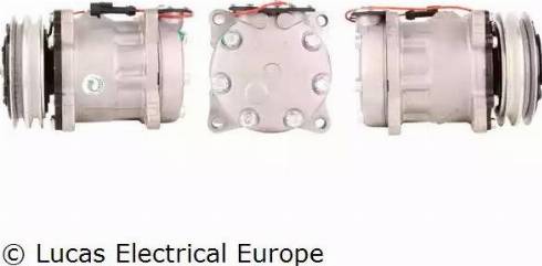 Lucas Electrical ACP438 - Компрессор кондиционера autospares.lv