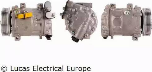 Lucas Electrical ACP426 - Компрессор кондиционера autospares.lv