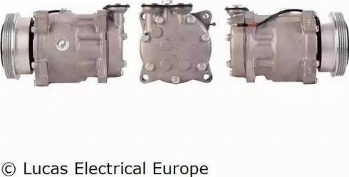 Lucas Electrical ACP421 - Компрессор кондиционера autospares.lv