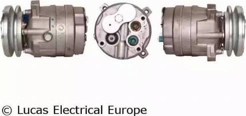 Lucas Electrical ACP428 - Компрессор кондиционера autospares.lv