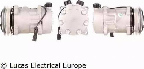 Lucas Electrical ACP427 - Компрессор кондиционера autospares.lv