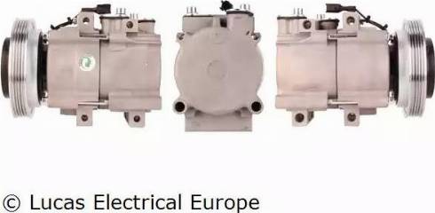 Lucas Electrical ACP479 - Компрессор кондиционера autospares.lv