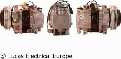 Lucas Electrical ACP475 - Компрессор кондиционера autospares.lv