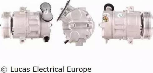 Lucas Electrical ACP476 - Компрессор кондиционера autospares.lv
