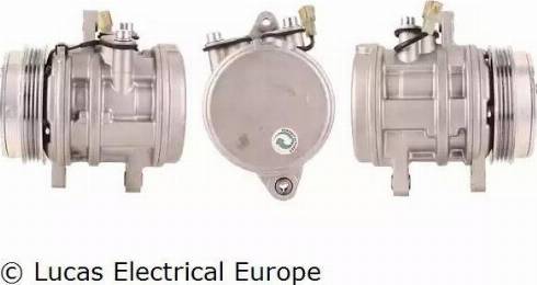 Lucas Electrical ACP472 - Компрессор кондиционера autospares.lv