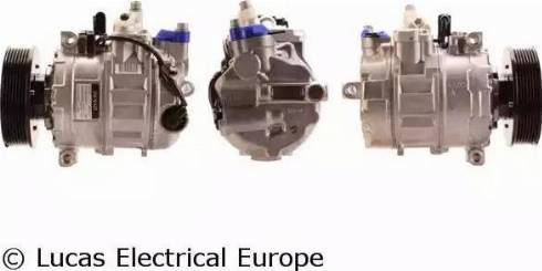 Lucas Electrical ACP594 - Компрессор кондиционера autospares.lv