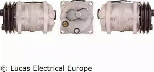 Lucas Electrical ACP544 - Компрессор кондиционера autospares.lv