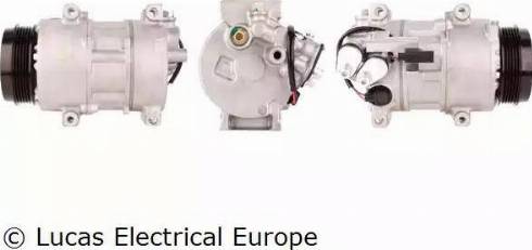 Lucas Electrical ACP548 - Компрессор кондиционера autospares.lv