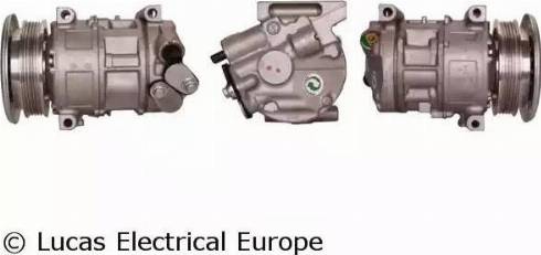 Lucas Electrical ACP554 - Компрессор кондиционера autospares.lv