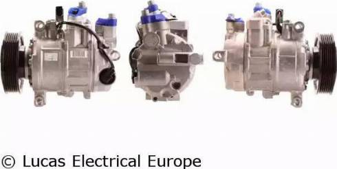 Lucas Electrical ACP558 - Компрессор кондиционера autospares.lv