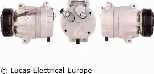 Lucas Electrical ACP553 - Компрессор кондиционера autospares.lv