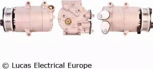 Lucas Electrical ACP561 - Компрессор кондиционера autospares.lv