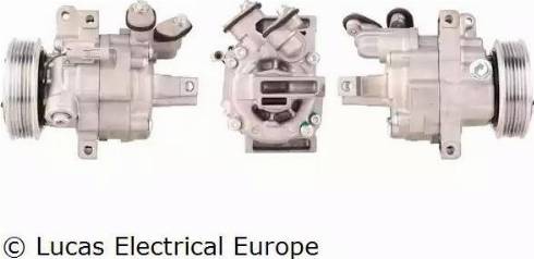 Lucas Electrical ACP500 - Компрессор кондиционера autospares.lv