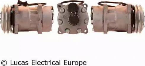 Lucas Electrical ACP508 - Компрессор кондиционера autospares.lv