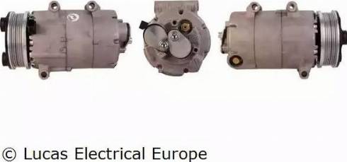 Lucas Electrical ACP510 - Компрессор кондиционера autospares.lv