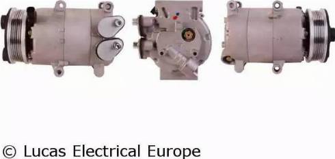 Lucas Electrical ACP511 - Компрессор кондиционера autospares.lv