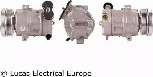 Lucas Electrical ACP513 - Компрессор кондиционера autospares.lv