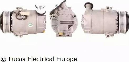 Lucas Electrical ACP517 - Компрессор кондиционера autospares.lv