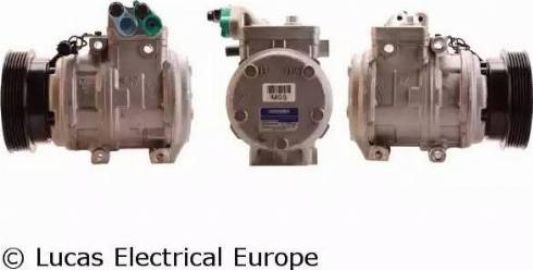 Lucas Electrical ACP584 - Компрессор кондиционера autospares.lv