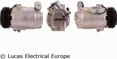 Lucas Electrical ACP585 - Компрессор кондиционера autospares.lv