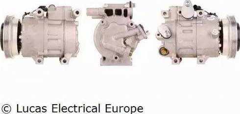 Lucas Electrical ACP534 - Компрессор кондиционера autospares.lv