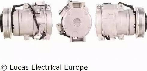 Lucas Electrical ACP538 - Компрессор кондиционера autospares.lv