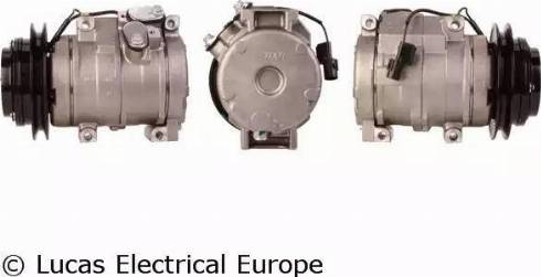 Lucas Electrical ACP533 - Компрессор кондиционера autospares.lv