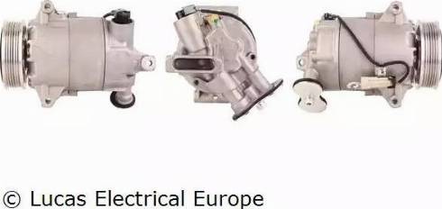 Lucas Electrical ACP524 - Компрессор кондиционера autospares.lv