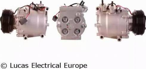 Lucas Electrical ACP525 - Компрессор кондиционера autospares.lv