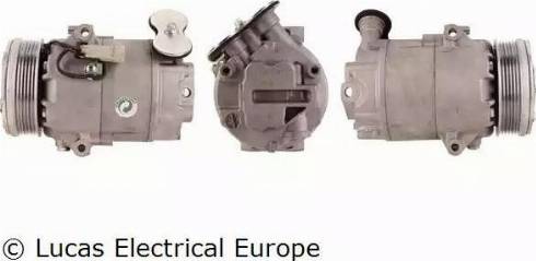 Lucas Electrical ACP521 - Компрессор кондиционера autospares.lv