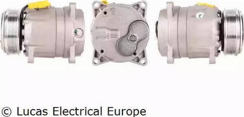 Lucas Electrical ACP528 - Компрессор кондиционера autospares.lv