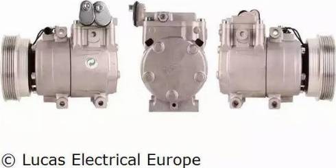 Lucas Electrical ACP579 - Компрессор кондиционера autospares.lv