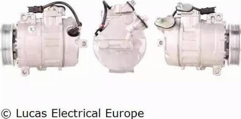 Lucas Electrical ACP570 - Компрессор кондиционера autospares.lv