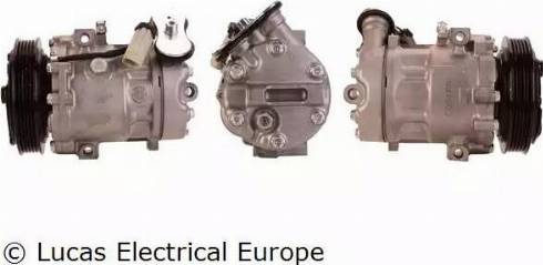 Lucas Electrical ACP578 - Компрессор кондиционера autospares.lv