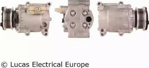 Lucas Electrical ACP577 - Компрессор кондиционера autospares.lv