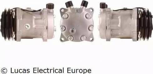 Lucas Electrical ACP695 - Компрессор кондиционера autospares.lv