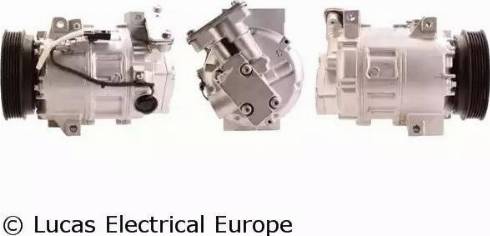 Lucas Electrical ACP690 - Компрессор кондиционера autospares.lv