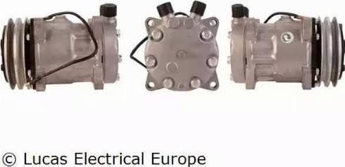 Lucas Electrical ACP698 - Компрессор кондиционера autospares.lv