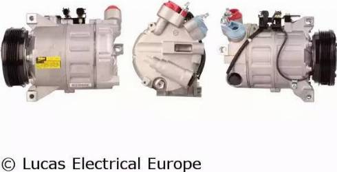 Lucas Electrical ACP692 - Компрессор кондиционера autospares.lv