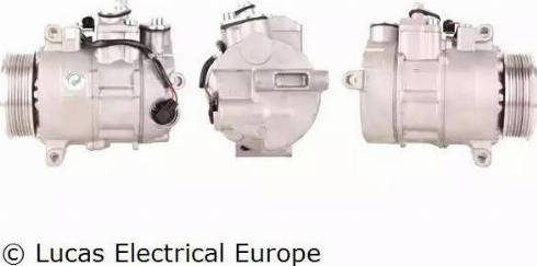 Lucas Electrical ACP643 - Компрессор кондиционера autospares.lv