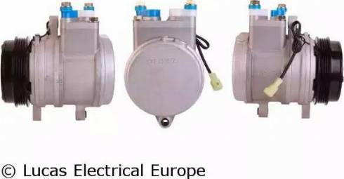 Lucas Electrical ACP659 - Компрессор кондиционера autospares.lv