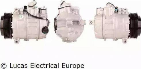 Lucas Electrical ACP655 - Компрессор кондиционера autospares.lv