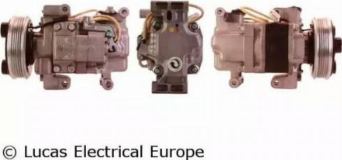 Lucas Electrical ACP658 - Компрессор кондиционера autospares.lv