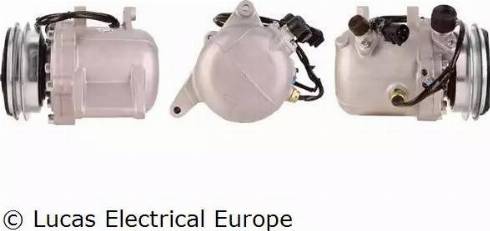 Lucas Electrical ACP653 - Компрессор кондиционера autospares.lv