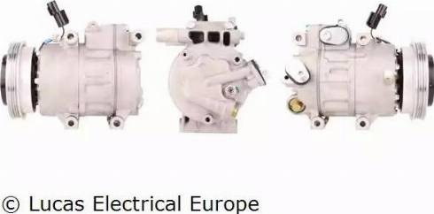 Lucas Electrical ACP652 - Компрессор кондиционера autospares.lv