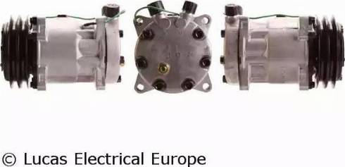 Lucas Electrical ACP669 - Компрессор кондиционера autospares.lv