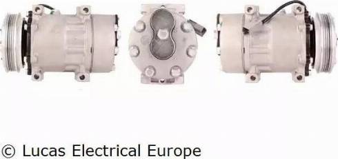 Lucas Electrical ACP665 - Компрессор кондиционера autospares.lv