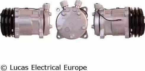 Lucas Electrical ACP661 - Компрессор кондиционера autospares.lv