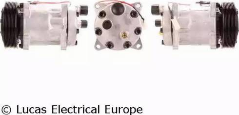 Lucas Electrical ACP662 - Компрессор кондиционера autospares.lv