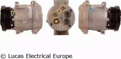Lucas Electrical ACP600 - Компрессор кондиционера autospares.lv